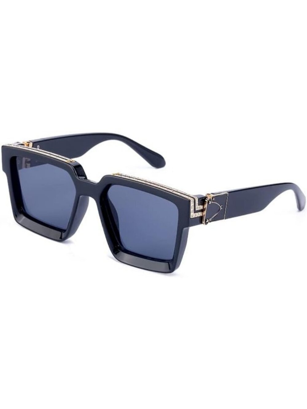 Stylish Square Sunglasses for Men & Women, UV 400 Protection, Durable Frame